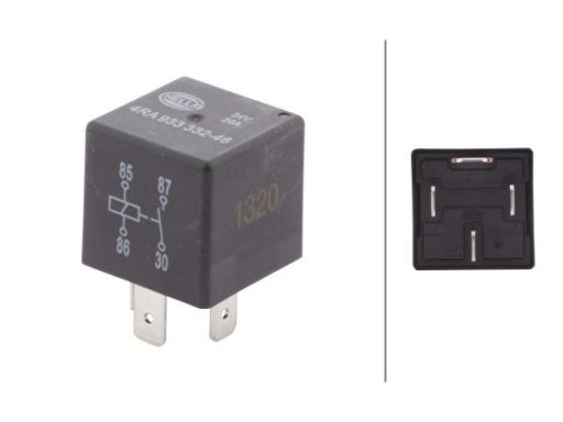 4Ra 933 332-461 Przekaźnik Prądu Pracy 4Ra933 332-461 Hella