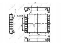 Chłodnica Silnika 53149