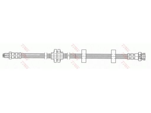 Phb409 Przewód Hamulcowy Elastyczny Phb409 Trw