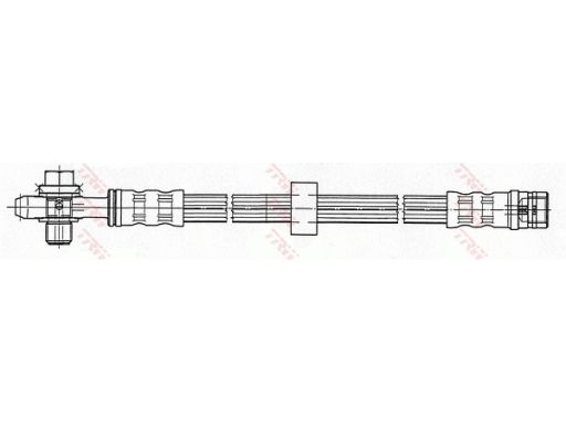 Phd349 Przewód Hamulcowy Elastyczny Phd349 Trw
