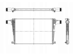 309121 Chłodnica Powietrza Doładowującego Nrf