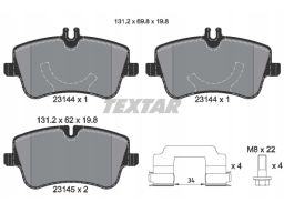 2314402 Klocek Hamulcowy Kpl. Textar