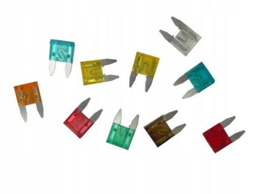 89-0016 Bezpieczniki Płytkowe Mini Zestaw 5A-30A Maxgear