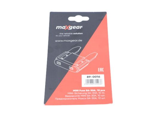 89-0016 Bezpieczniki Płytkowe Mini Zestaw 5A-30A Maxgear