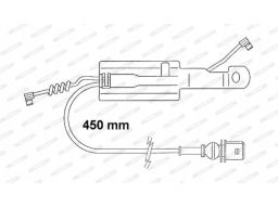Styk Ostrzegawczy Zużycia Okładzin Hamul Czujnik Zużycia Klocka