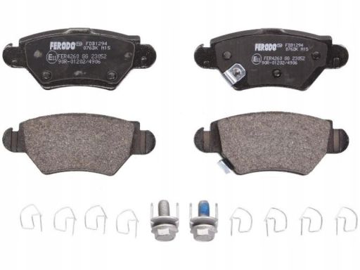 Klocek Hamulcowy Kpl. Klocek Hamulcowy Kpl. Tył , Pasuje Do: Chevrolet