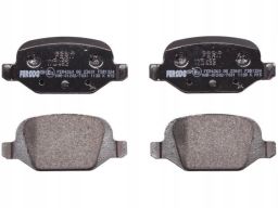 Klocek Hamulcowy Kpl. Klocek Hamulcowy Kpl. Tył , Pasuje Do: Abarth 50