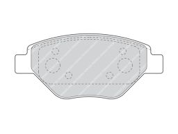 Klocek Hamulcowy Kpl. Klocek Hamulcowy Kpl. Przód (Z Dodatkami), Pasuj