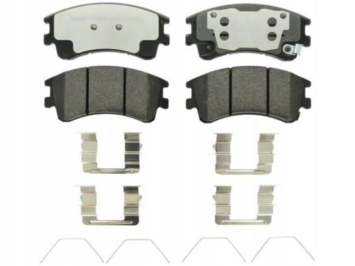 Klocek Hamulcowy Kpl. Klocek Hamulcowy Kpl. Przód (Z Dodatkami), Pasuj