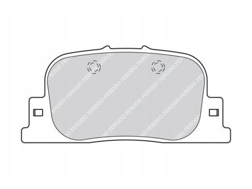 Klocek Hamulcowy Kpl. Klocek Hamulcowy Kpl. Tył , Pasuje Do: Toyota