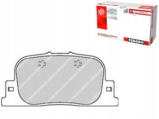 Klocek Hamulcowy Kpl. Klocek Hamulcowy Kpl. Tył , Pasuje Do: Toyota