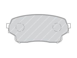 Fdb4077 Klocek Hamulcowy Kpl. Przód , Pasuje Do: Suzuki Grand Vitara I