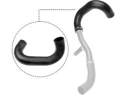 Gat09-1295 Przewód Chłodnicy Powietrza (Strona Dolotowa, Śr. 57/58Mm,