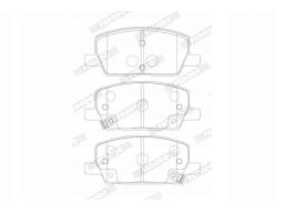 Klocek Hamulcowy Kpl. Klocek Hamulcowy Kpl. Przód , Pasuje Do: Opel