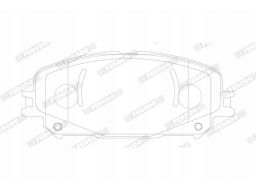 Klocek Hamulcowy Kpl. Klocek Hamulcowy Kpl. Przód (Z Dodatkami), Pasuj
