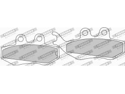 Klocek Hamulcowy Kpl. Klocki Hamulcowe Dół/Tył, Przeznaczenie: Droga,
