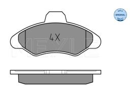 025 211 7118 Klocek Hamulcowy Kpl. Przód , Pasuje Do: Ford Escort Clas