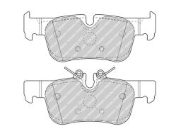 Klocek Hamulcowy Kpl. Klocek Hamulcowy Kpl. Tył , Pasuje Do: Bmw 1 (F4