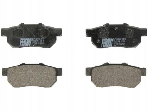 Klocek Hamulcowy Kpl. Klocek Hamulcowy Kpl. Tył , Pasuje Do: Ford