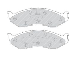 Klocek Hamulcowy Kpl. Klocek Hamulcowy Kpl. Przód (Z Zamkiem), Pasuje