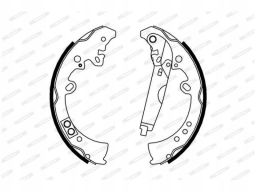 Szczęki Hamulcowe Kpl. Szczęka Hamulcowa Pasuje Do: Toyota Hilux Vii,