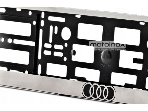 Audi ramka na tablice rejestracyjne ze stali