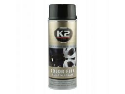 K2 flex płynna guma w sprayu folia czarny połysk