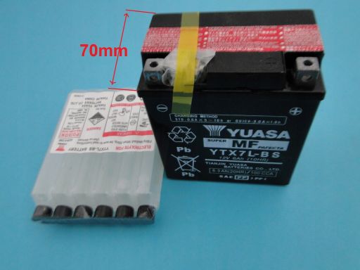 Akumulator yuasa ytx7l-bs suzuki dr 125 350 gz 250