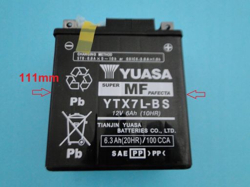 Akumulator yuasa ytx7l-bs suzuki dr 125 350 gz 250