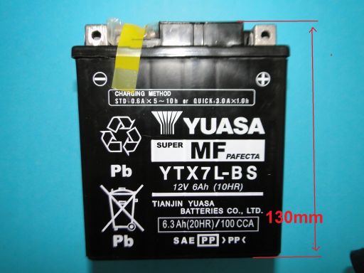 Akumulator yuasa ytx7l-bs suzuki dr 125 350 gz 250