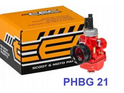 Gaźnik tec red phbg 21 ręczne ssanie am6 70 80 | 90